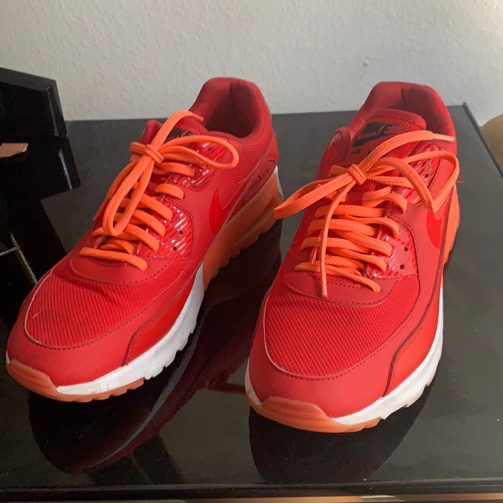 Red/ Orange Nike Airmax